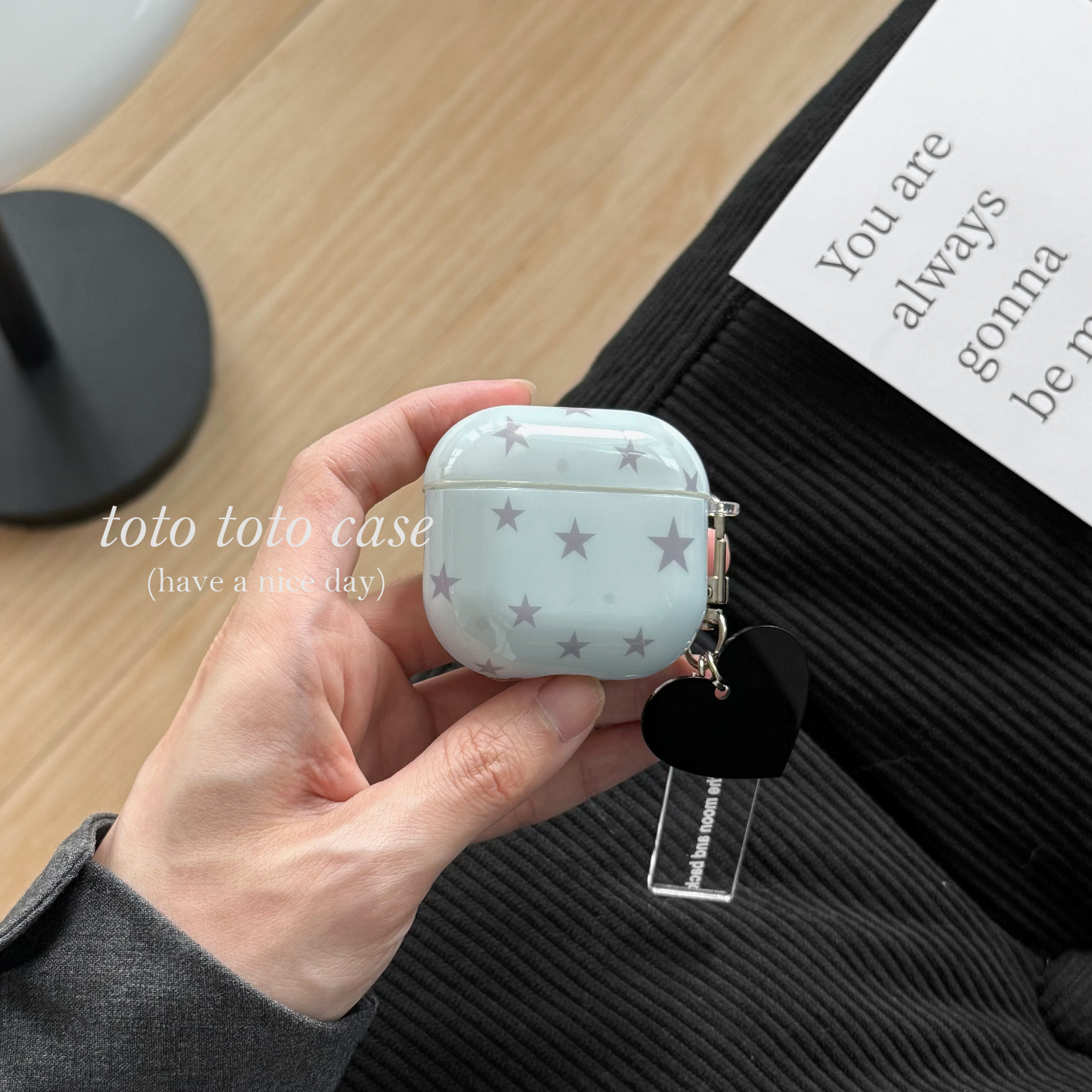 苹果AirPods4代耳机套星星挂件