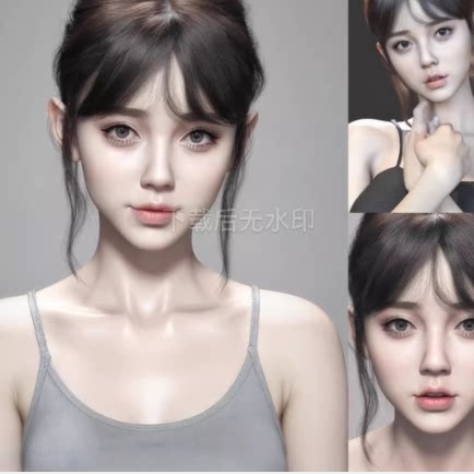 Daz 3D 模型亚洲女性角色人物RAV Pai for G9 Feminine人体美女,商务/设计服务,设计素材/源文件,淘宝优惠券,粉丝福利购,淘宝优惠卷