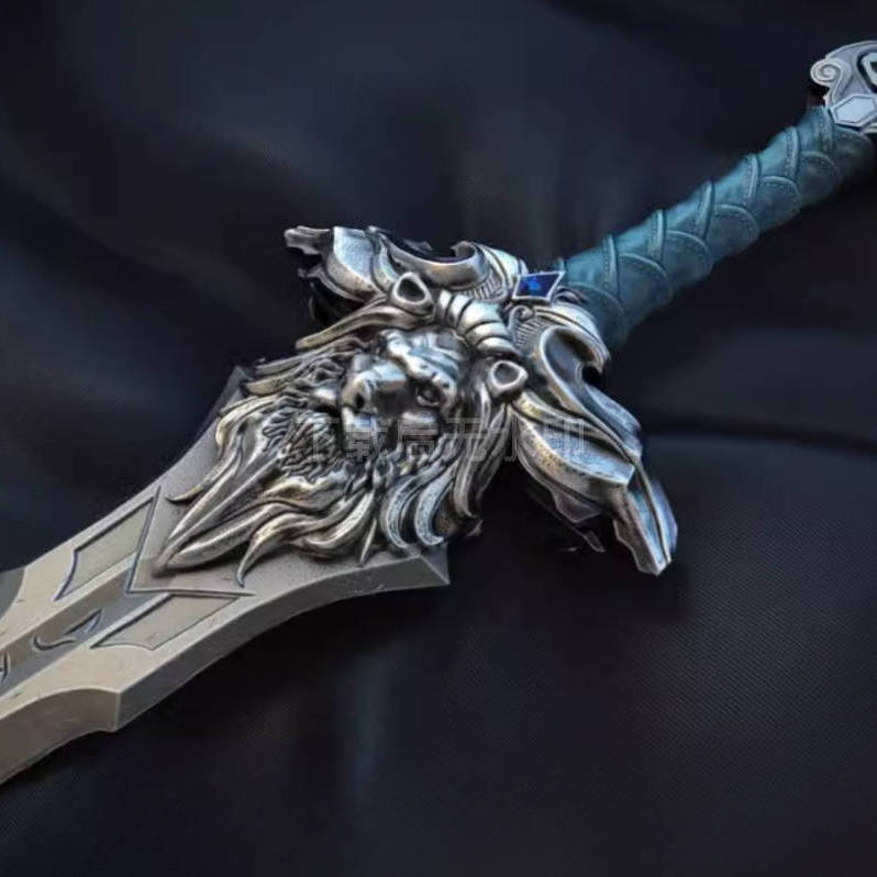 3dmax maya魔兽卫队之剑高模可3d模型打印图纸fbx文件无贴图