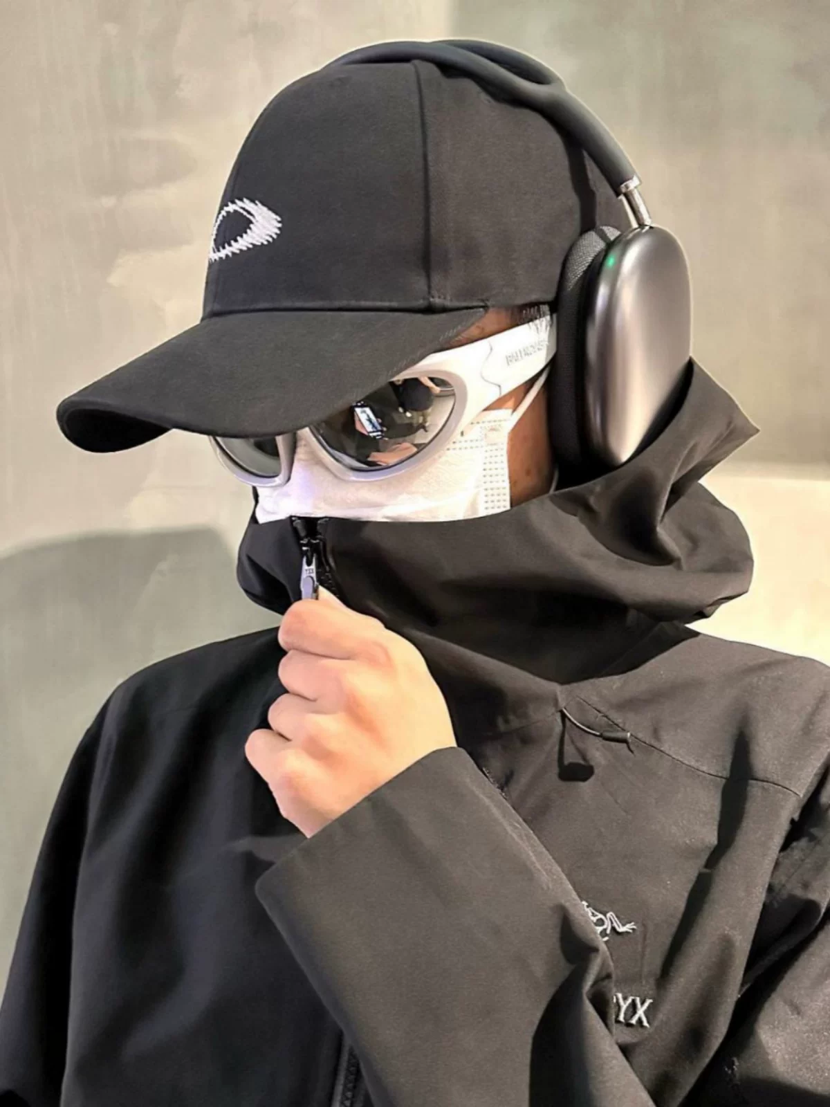 Разборная система! Зубчатое распиливание Y2K первого поколения Винтаж Oakley Duck Tongue Hat Hard Ding Baseball Hat VIBE Hat