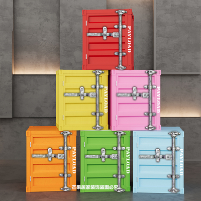 收纳柜铁艺床头柜铁艺