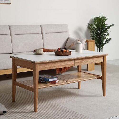 岩板茶几茶几仟树和简约