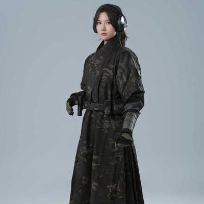 BAC工业元明改良汉服迷彩搭护