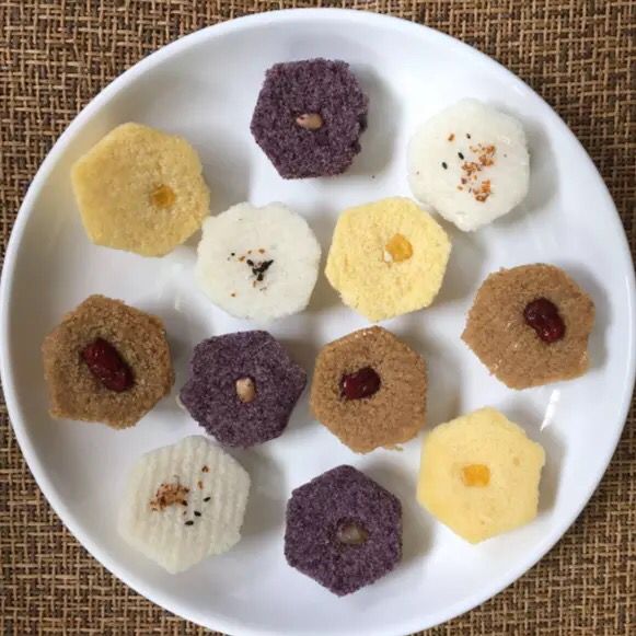 爱迪松糕温州特产粗粮糕点江浙风味酒店餐饮自助餐点心400g12只