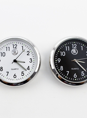 适用斯柯达明锐仪表台车载时钟石英表改装车内饰品速派晶锐柯迪亚