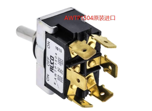 3-6437592-9 拨动开关 DPDT ON-OFF-ON BAT 20A PWR TOGGLE SWTCH