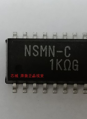 NSMN16C102G NSMN-C1K NSMN-C-1K 贴片排阻 1K SOP16进口网络电阻