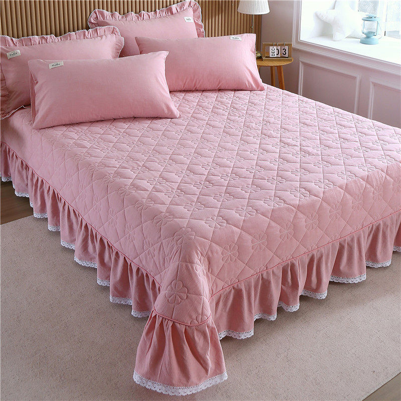 纯棉水洗棉夹棉加厚两用床盖单件全棉榻榻米床单三件套四季通用新,床上用品,床盖,淘宝优惠券,粉丝福利购,淘宝优惠卷