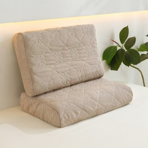 纯棉水洗棉乳胶枕套单只一对