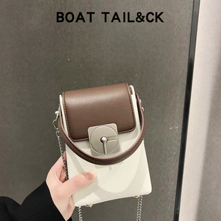 BOAT TAIL&CK高级感小众夏天手机包女斜挎2025新款轻便斜挎小包包