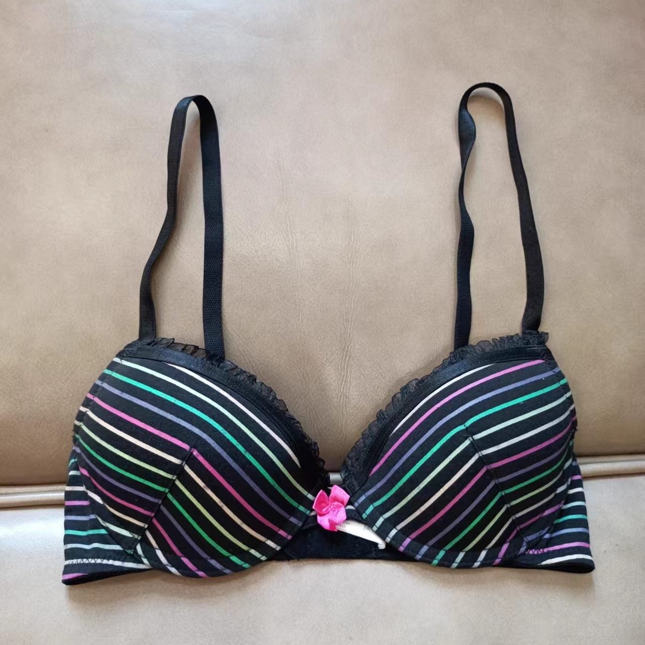 艾塔丽丝    欧美女士内衣薄款性感文胸带插片适合70B