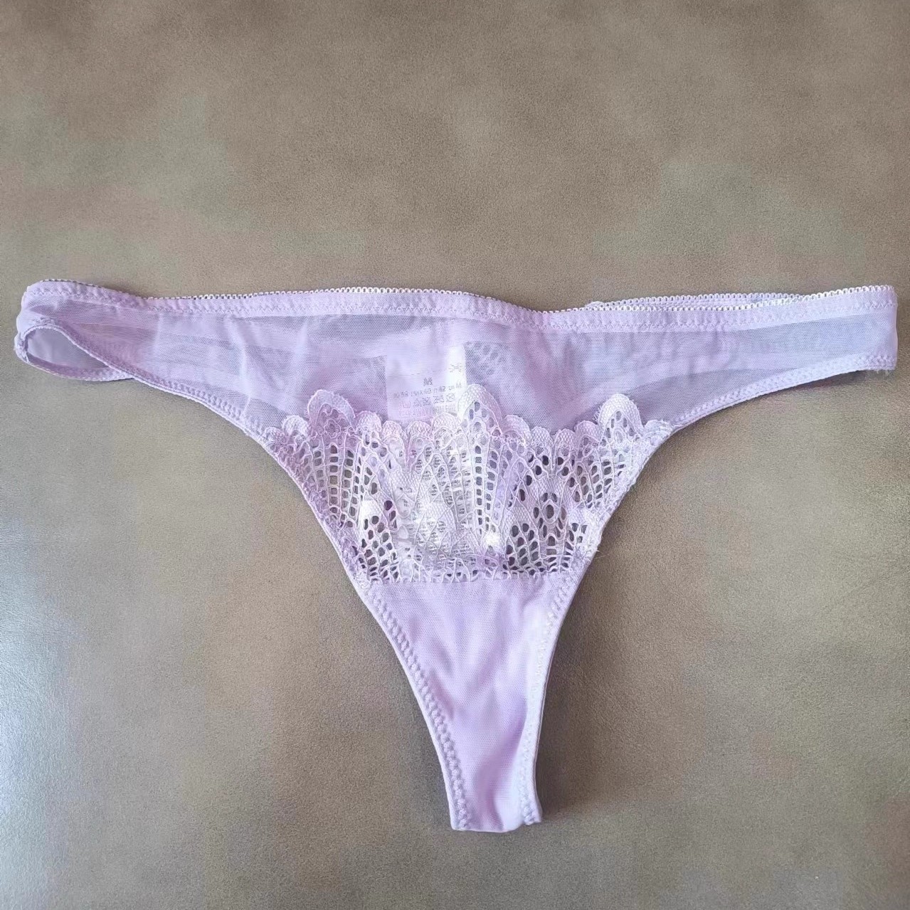 艾塔丽丝  欧美女士内裤网纱蕾丝性感丁字裤适合臀围293031
