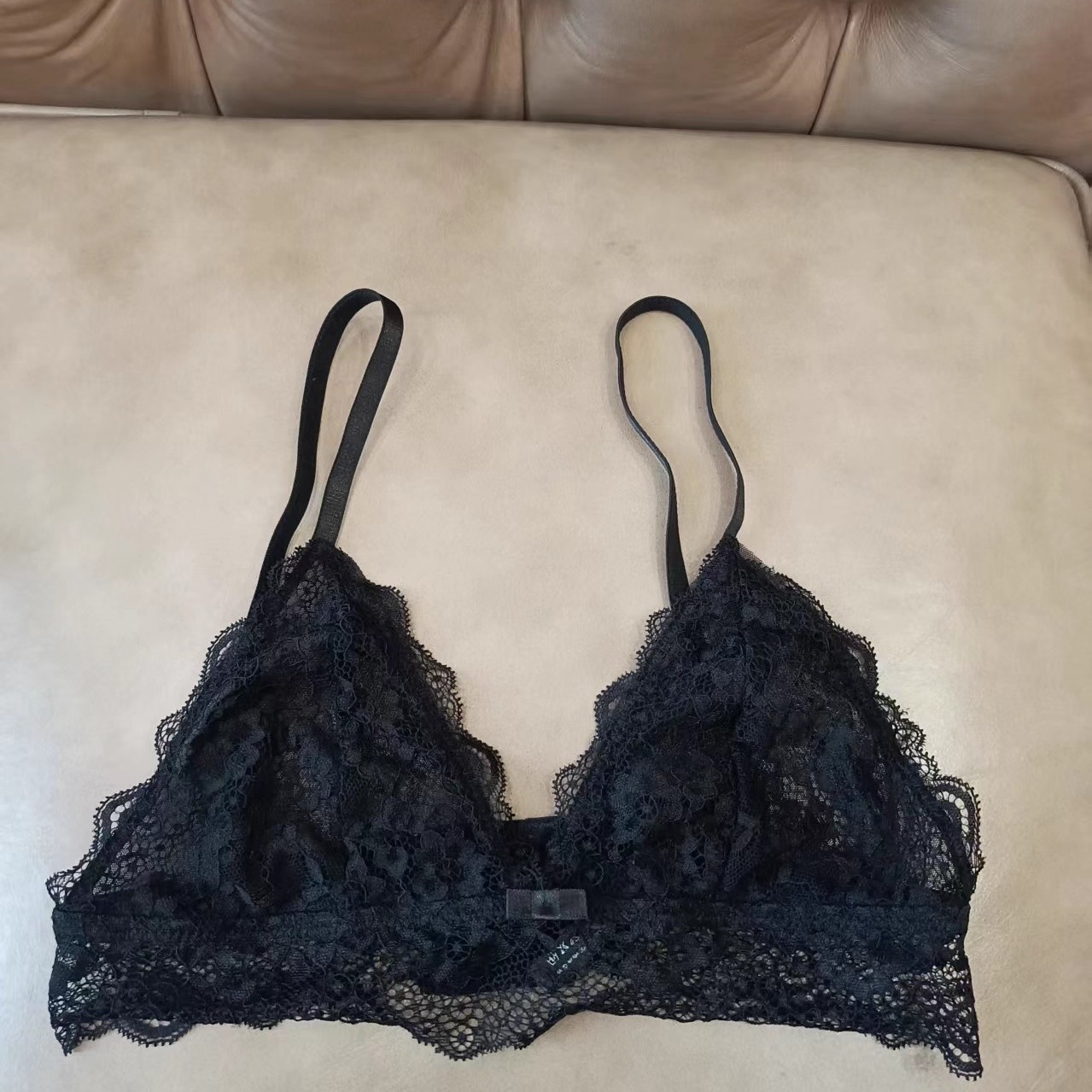 艾塔丽丝  欧美女士超薄无钢圈蕾丝性感文胸适合下胸围7580