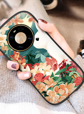 适用华为P40Pro手机壳Mate30小蛮腰Nova9女8/7全包MT硅胶E新款P50