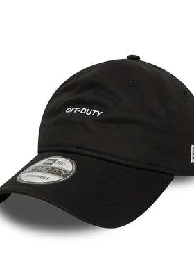 NEWERA纽亦华棒球帽Slogan Pack系列OFF-DUTY简约9twenty软顶帽子