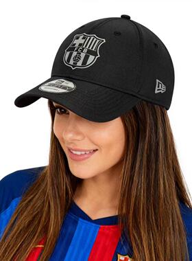 NEWERA纽亦华联名FCB西甲豪门巴萨足球俱乐部反光队标街头男女帽