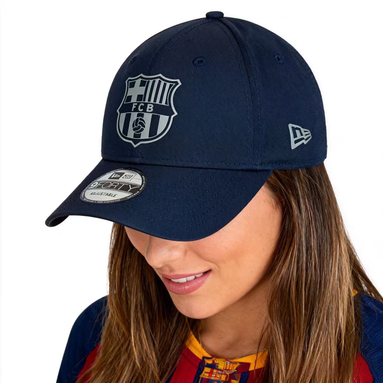 NewEra纽亦华巴萨反光队标男女帽