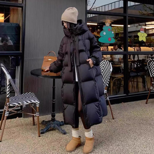 女士长款羽绒服女款冬季2025新款今年流行爆款大被子加厚外套冬装