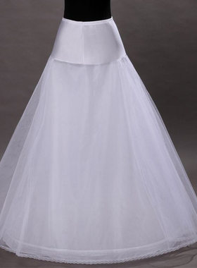 婚纱礼服裙撑服饰衬裙A字形束腰