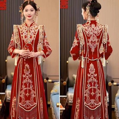 秀禾服新娘礼服新款结婚新中式