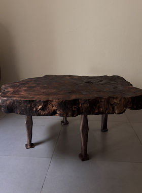 天然设计师茶几古旧老木枯木老物件古董茶桌侘寂风小桌子251104