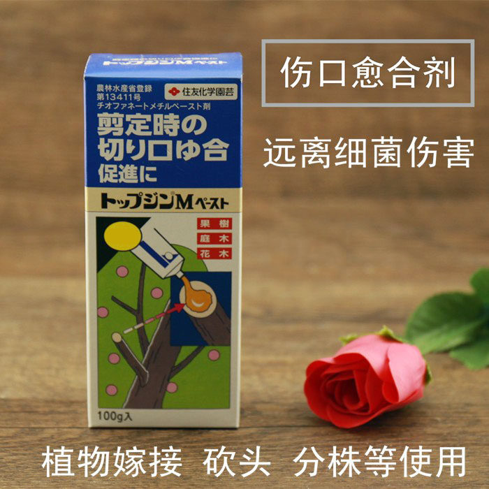 包邮日本进口 多肉兰花盆景用伤口愈合剂 使用方便 愈合利器100g