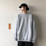 2021加厚抓绒版小标加绒宽松半高领卫衣A025-W955-P58控68，男装卫衣，电商A025