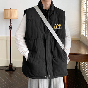 B336A-P68 控88 2025冬季马甲棉衣加厚坎肩外套高街无袖棉服图片