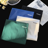 2026夏装小字母宽松圆领短袖T恤港风平铺图A025-T7379-P25控38，男装T恤，电商A025