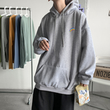 2026秋冬彩虹印花宽松加绒连帽卫衣大码情侣A025-W132-P50控68，男装卫衣，电商A025