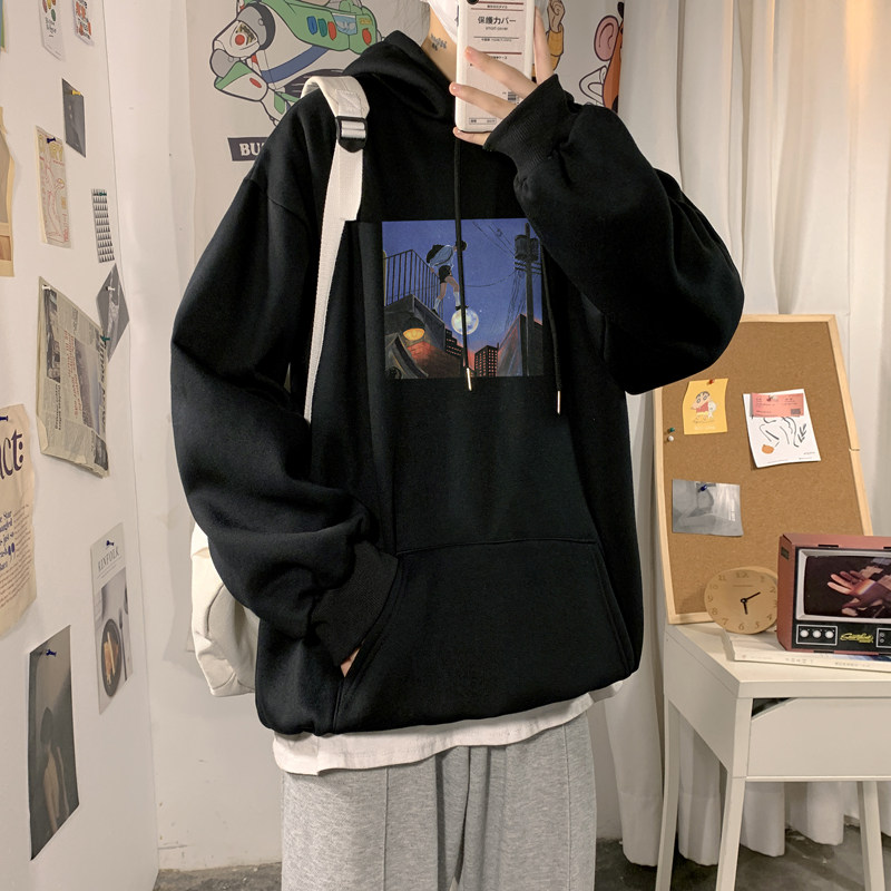 系列款~2026秋冬潮牌宽松连帽卫衣大码外套A025-W115-P55控75，女装短外套，电商A025