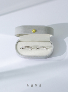 弥音原作情侣纯银对戒