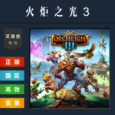 steam平台正版游戏火炬之光3