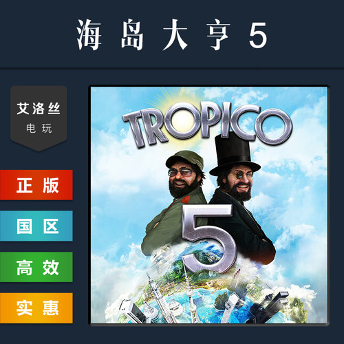 steam平台正版游戏海岛大亨5