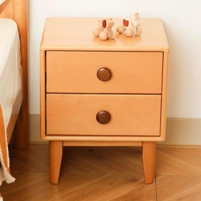 全实木北欧简约床头柜