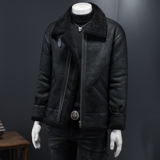 25年冬季新款皮毛一体加绒加厚夹克男外套D209A-PT789A-P245，男装夹克，电商D209A