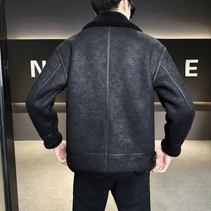 店主风 2025冬季主推新款皮毛一体休闲保暖外套D209A-PT789A-P245图片