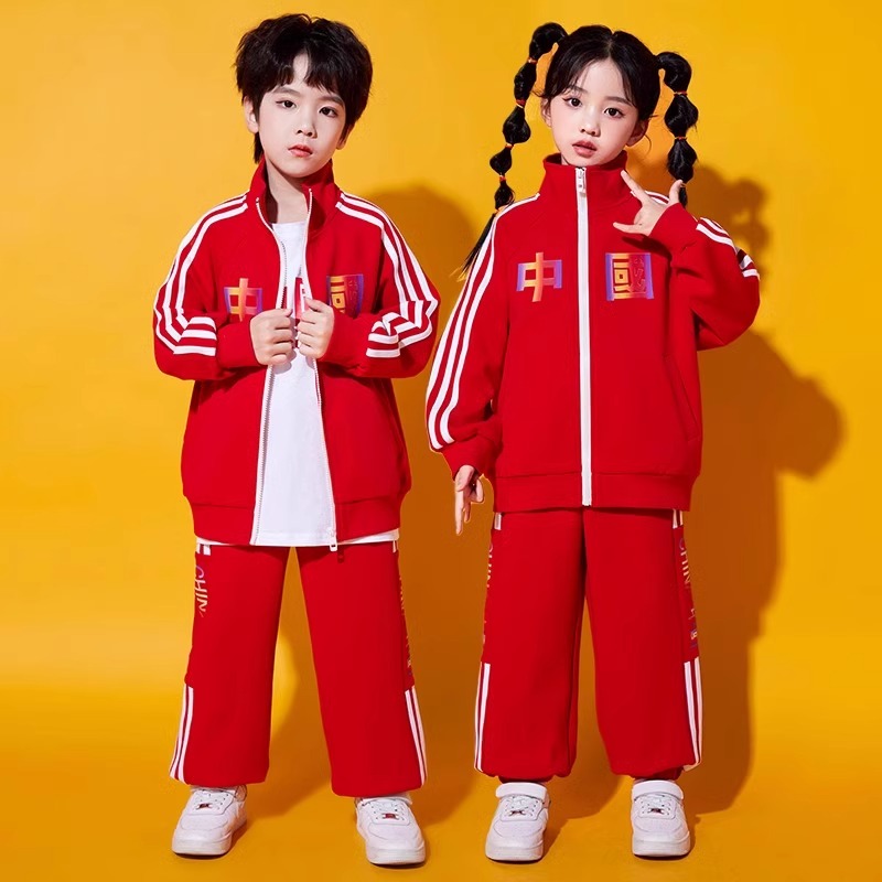 儿童啦啦队小学生表演服