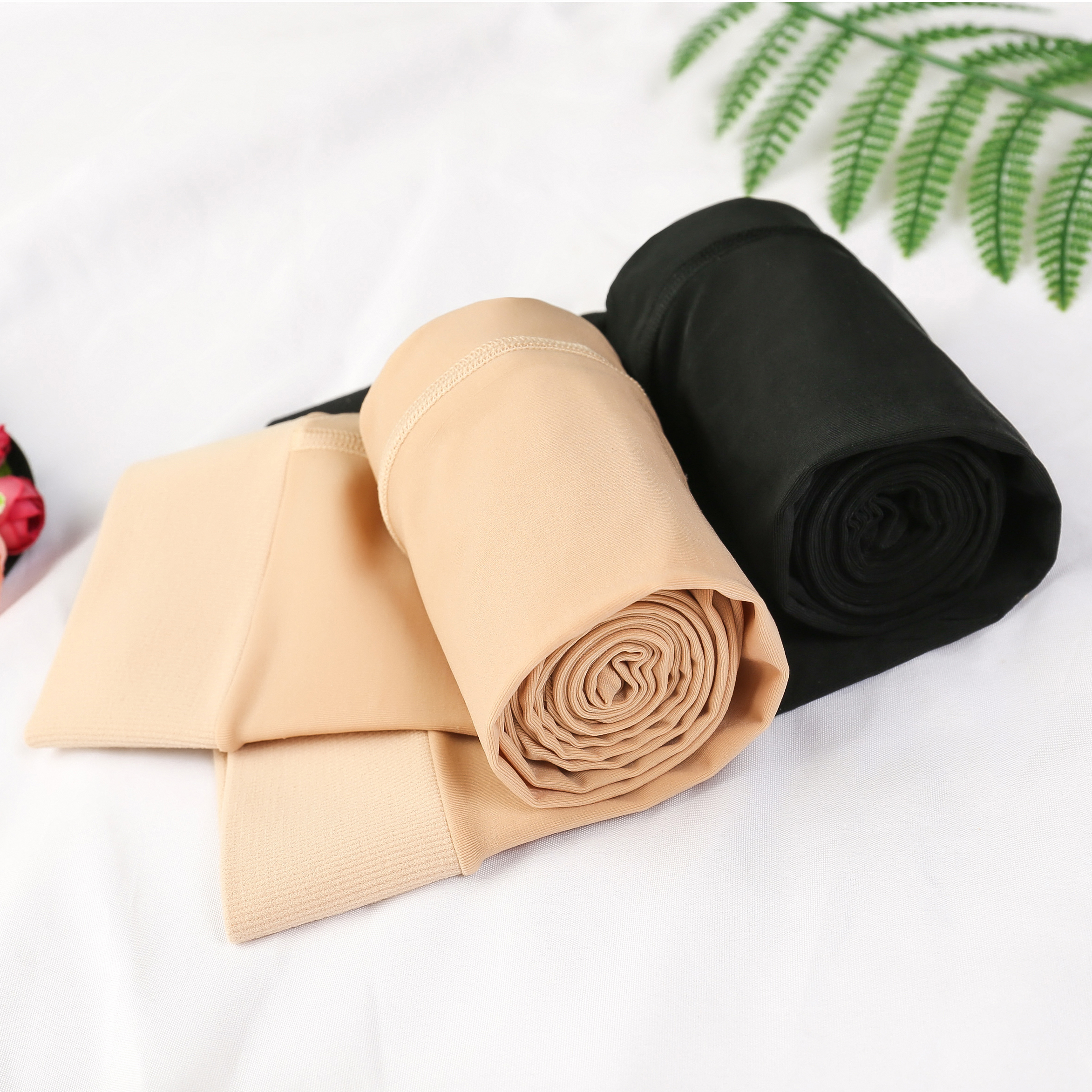 远东任意剪缎面薄款钢丝袜