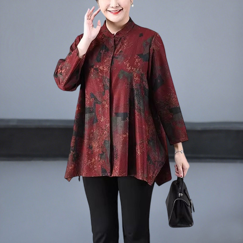 200斤妈妈春夏装宽松洋气奶奶装中老年女装衬特体加肥加大码上衣