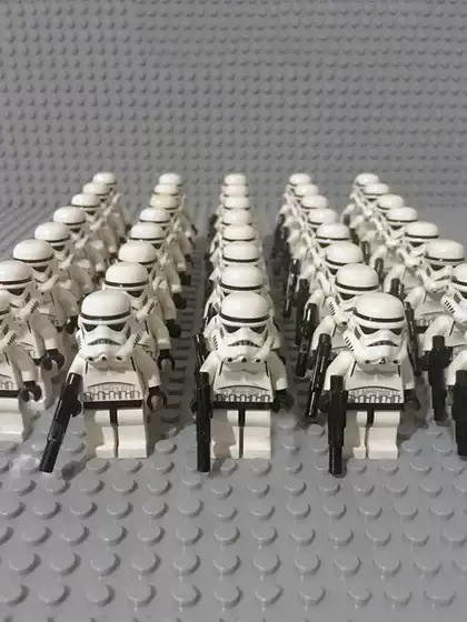 Compatible Star Wars Clone SW188 Stormtrooper White Mini Figure Building Blocks Educational Toy, High Quality