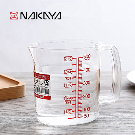 ÈÕ±¾NAKAYA Ê÷֬ʳƷ¼¶¼ÆÁ¿±500ml¿Ì¶È±Á¿±ºæ±º¼ÆÁ¿±Á¿Ã×±