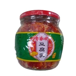 湖南省株洲醴陵麻辣霉豆腐乡下人农家老式清婆佬香辣豆腐乳300g瓶