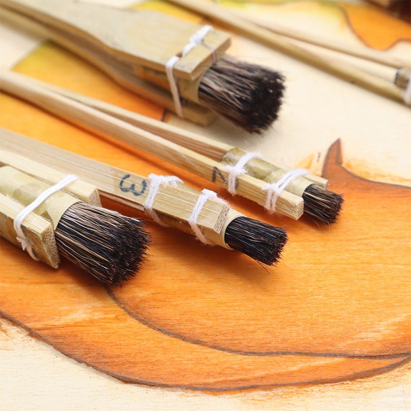 【榭得堂】3526猪鬃油染刷版画刷油画刷圆头画笔裱画装裱猪鬃画笔,文具电教/文化用品/商务用品,水粉/水彩/油画专用笔,淘宝优惠券,粉丝福利购,淘宝优惠卷