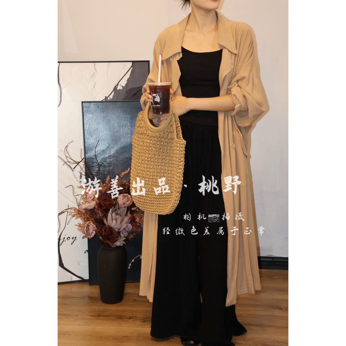 2026新款亚麻风衣宽松外套
