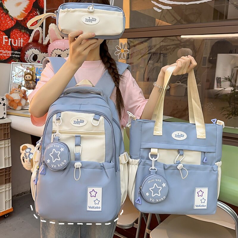 书包初中女生高中生ins小众高颜值轻便小学生3-6年级可爱双肩包女