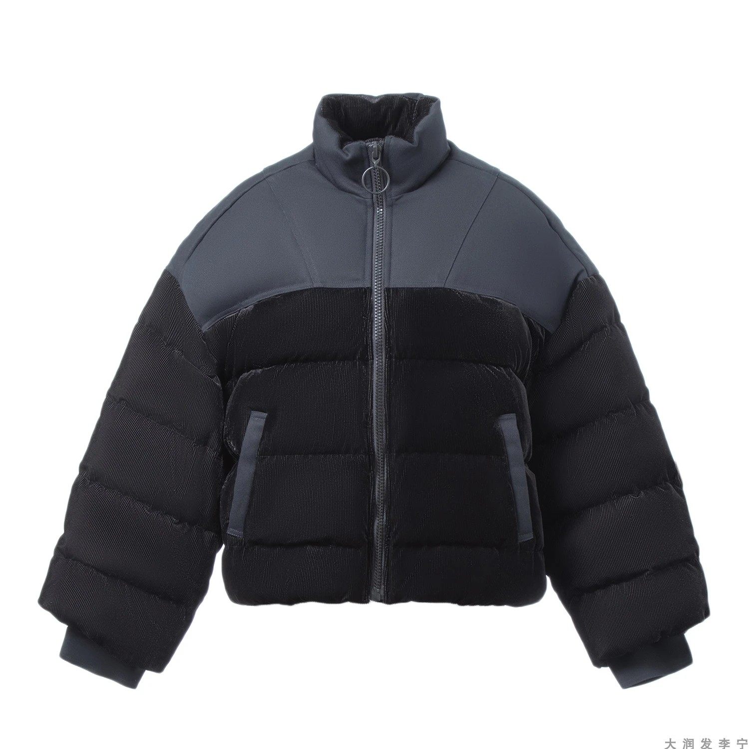 李宁女款宽松保暖立领休闲潮流时尚羽绒服aymr228