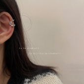 灵动蝴蝶超仙叠戴无耳洞耳夹个性 Lula.studio 法式 复古耳骨夹