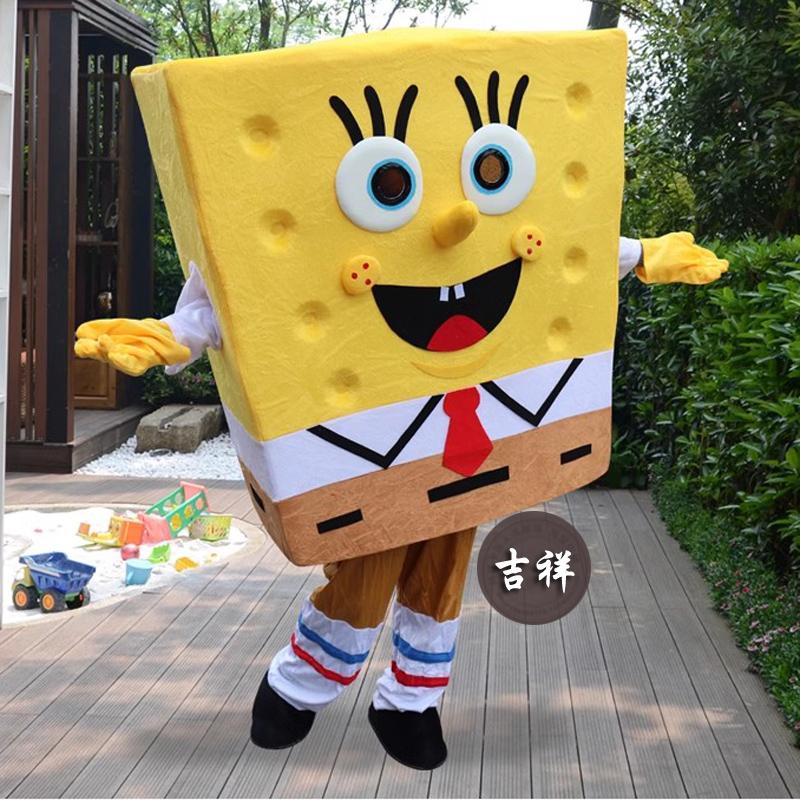 卡通人偶服装黄色海绵