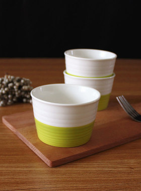 300毫升欧式陶瓷烤碗 烘焙工具布丁碗 甜品碗 雪糕碗西式碗烤箱碗